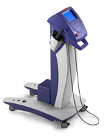 The machine used in laser therapy